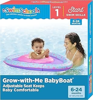 SwimSchool Infant Lil’ Narwal Baby Pool Float
