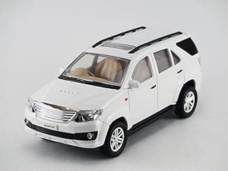 Centy Toys Plastic Fortuner Model Car, Pack Of 1, White, Kid,Adult,Toddler