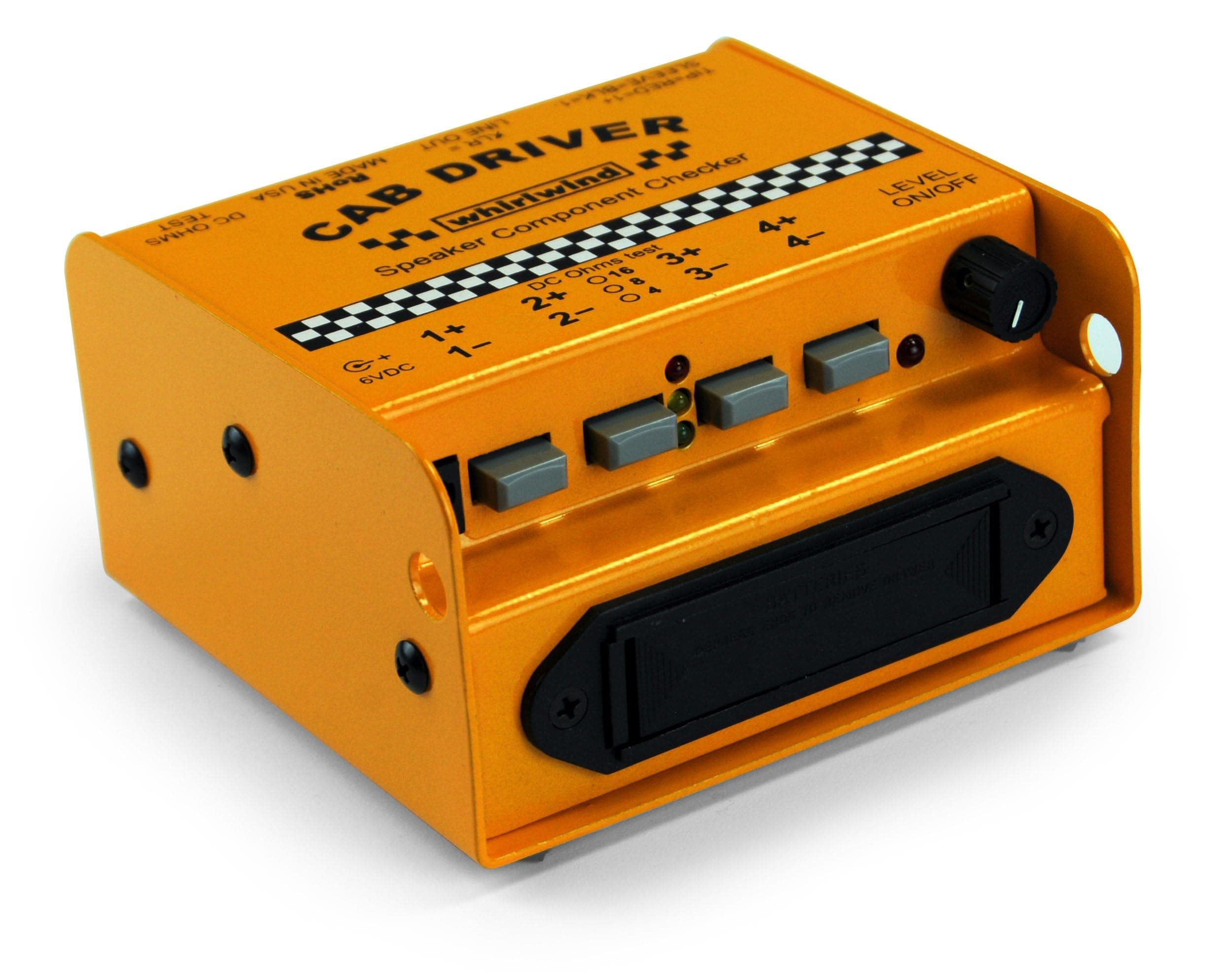Whirlwind CabDriver Speaker Component Checker