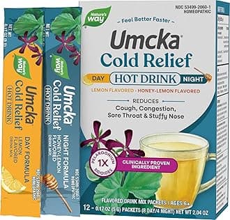 Nature'S Way - Umcka Coldcare Day+ Night Hot Drink Mix Lemon-Citrus Plus