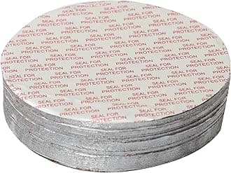 SMART PACK Aluminum Foil for Packing HDPE (Without Transparent) Plastic Jars Bottle | Sealing, Jar Packing, Silver Foil | One Piece Seal Liner | Size 60MM with 1000Piece