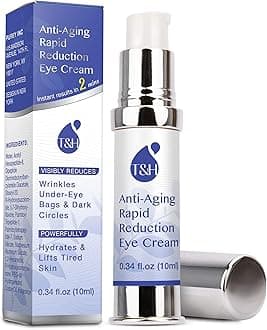 TEREZ & HONOR Anti-Aging Rapid Reduction Under-Eye Cream, Visibly and Instantly Reduces Wrinkles, Dark Circles and Eye Bags in 120 Seconds, Hydrates & Lifts Skin Rapid