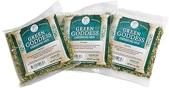 MySALT Green Goddess Dressing Mix – 3 Pack – Sodium-Free Packets, Low Sodium When Prepared – Ranch Caesar Style Flavor, No MSG