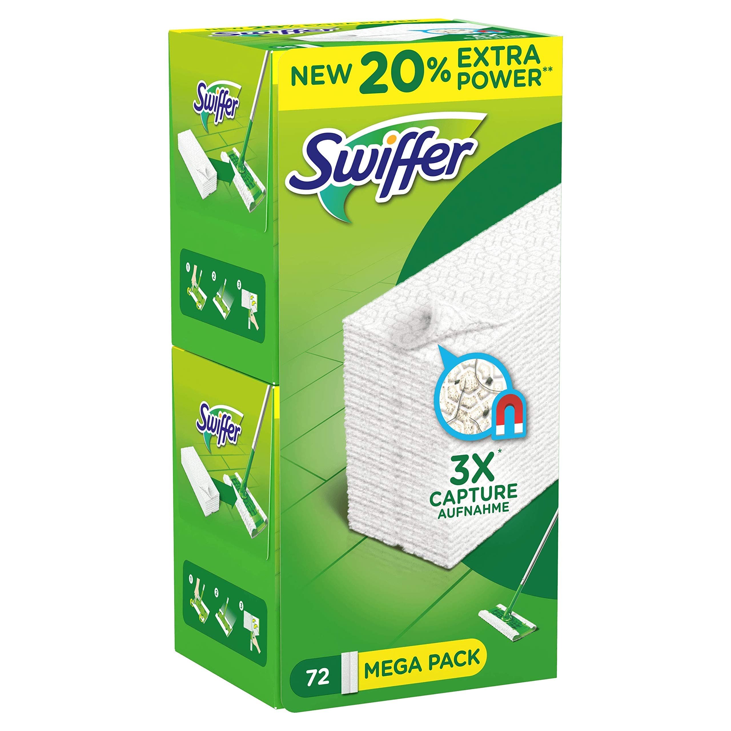 SwifferDust Trap Cloths - 72 Count