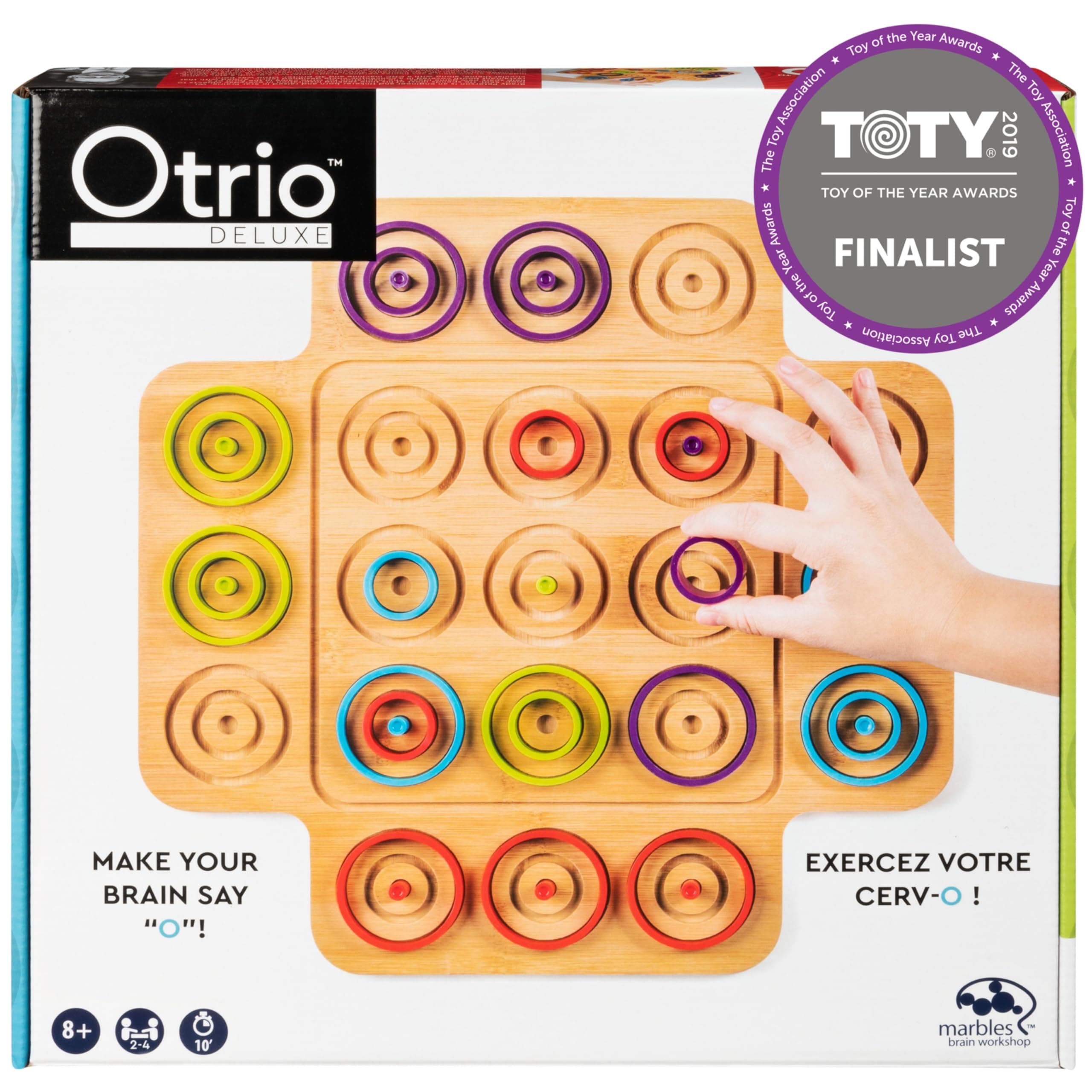 Marbles Otrio — Strategy-Based Board Game