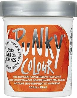 Flame Semi Permanent Conditioning Hair Color, Vegan, PPD and Paraben Free, Lasts up to 25 Washes, 3.5oz