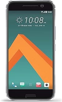 HTC 10 32GB Single SIM Android Smartphone - (GSM Only, No CDMA) Factory Unlocked - International Version with No Warranty (Glacier Silver)