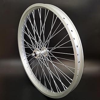 20"/26" x 1.85" Heavy Duty Bicycle Rear Wheel Rim 12 Gauge 48 Spokes, Double Wall Aluminum Alloy Bike Rear Rim 135mm - Disc Brake