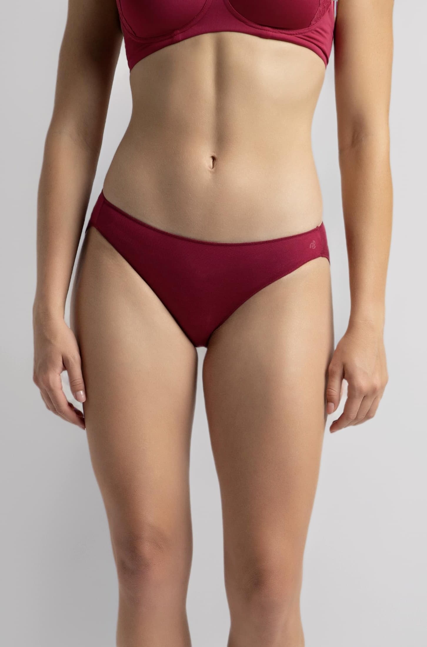 Jockey 1803 Women's Medium Coverage Micro Modal Elastane Stretch Mid Waist Bikini Concealed Waistband and Stay Fresh Treatment