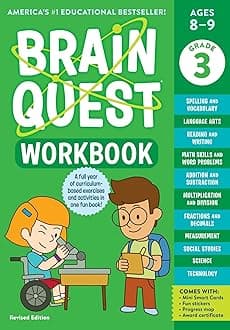 Brain Quest Workbook: 3rd Grade Revised Edition