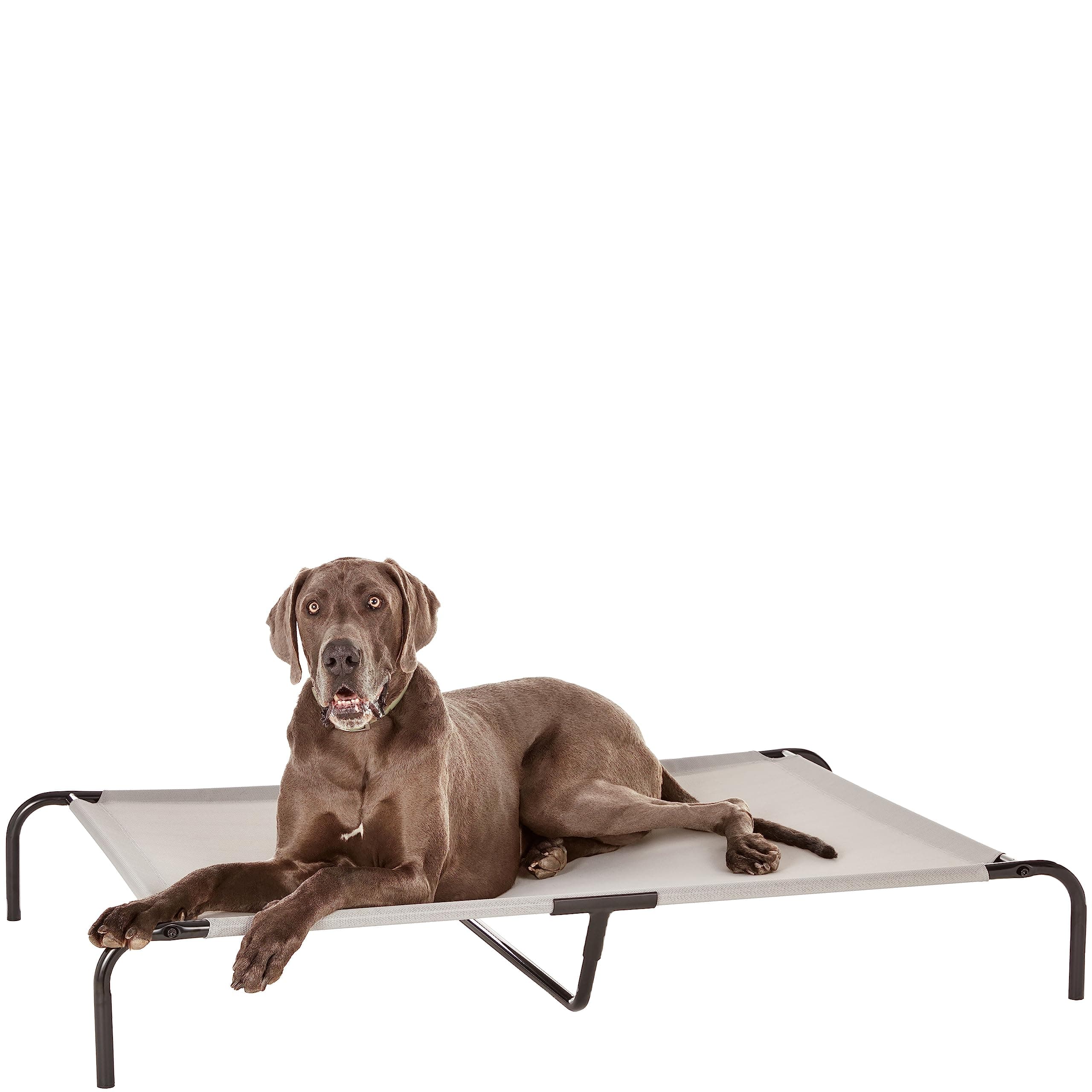 Cooling Elevated Breathable Pet Bed For Dog, X-Large (60.1 x 37.1 x 8.9 Inches), 1 count, Grey