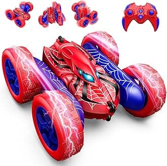 Remote Control Car,RC Cars Boys Toys for 3 4 5 6 7 8 9 10 11 12 Year Old Boy Double Sided 360°Flip 4WD Rechargeable Drift RC Race Car Birthday Gifts Easter Basket Stuffers for Kids Age 3-12