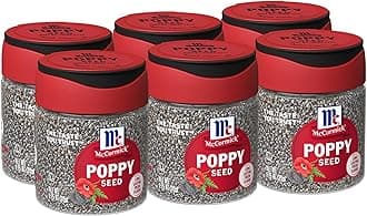 McCormick Poppy Seed, 35.4 Grams Unit (Pack of 6)