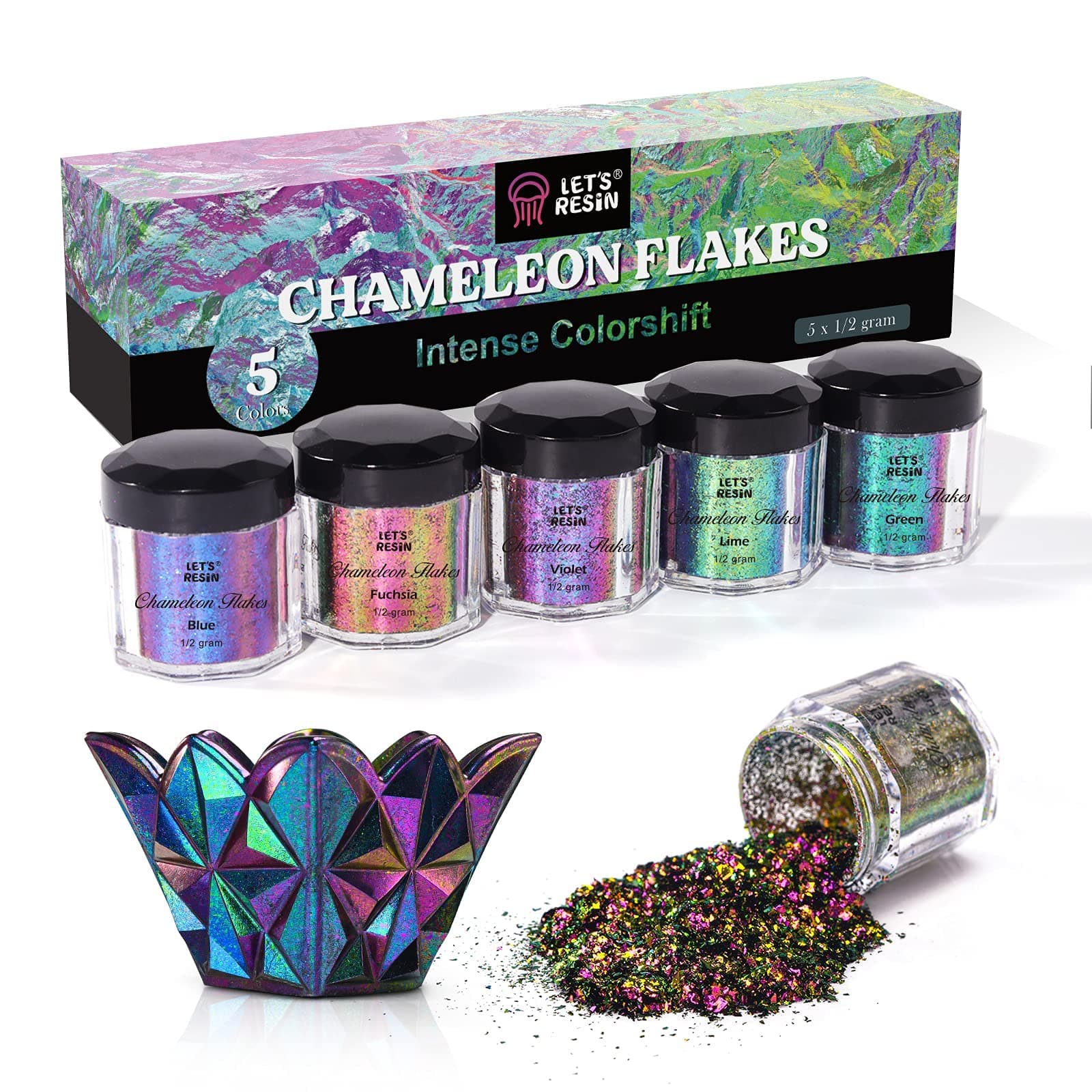 LET'S RESIN Chameleon Flakes