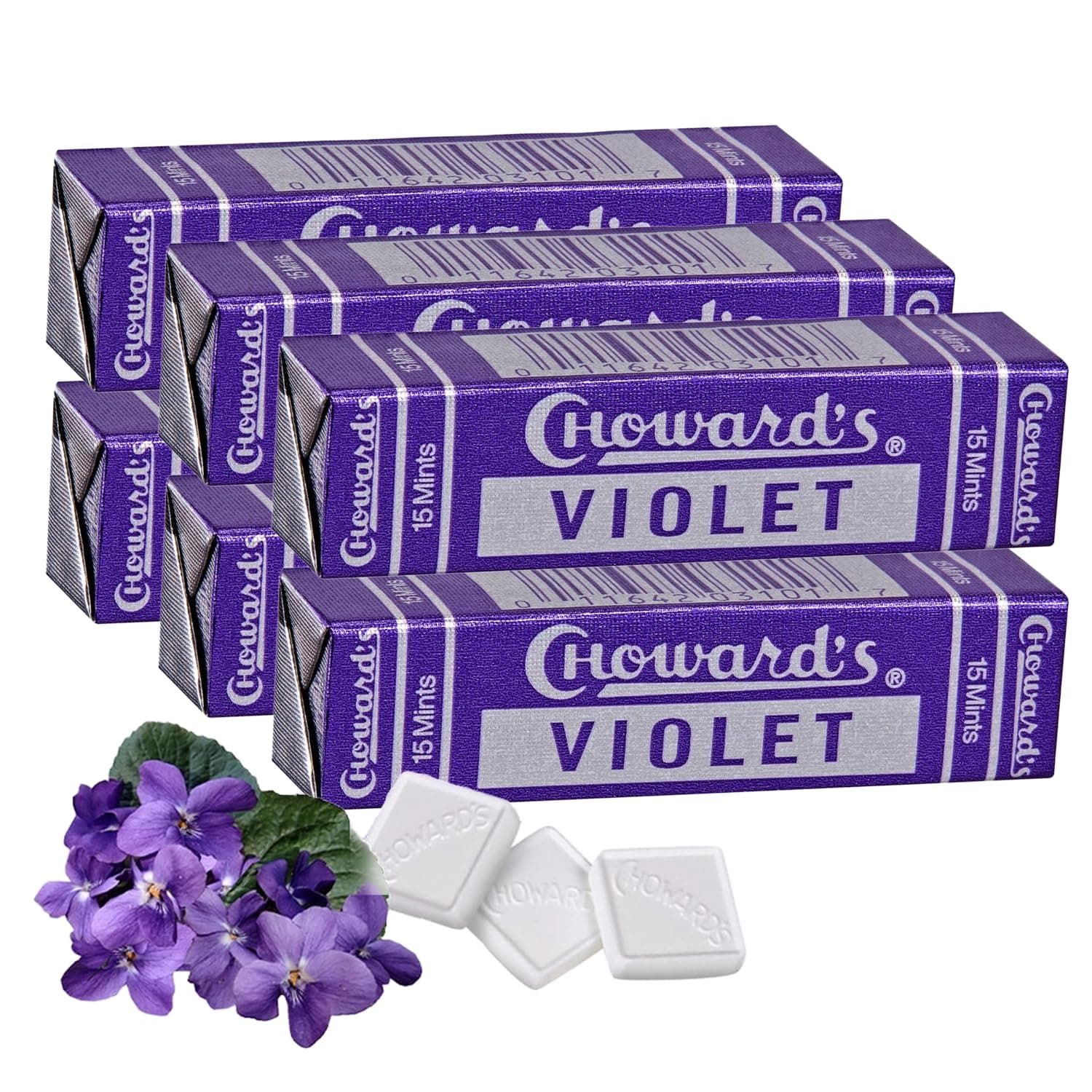Violet Mints - Choward's (6 Pack)