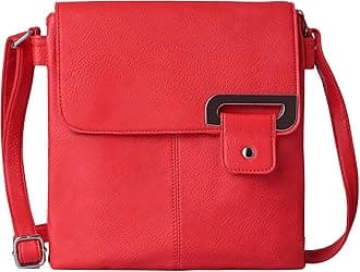 Women's Cross Body Shoulder Messenger Bag, Multiple Slip and Zip Pockets Handbag with Storage Pocket