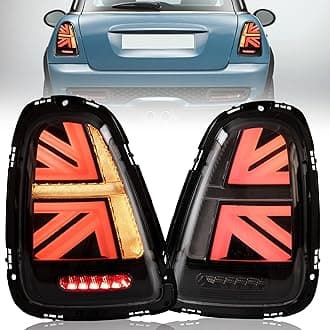 VLAND LED Taillights Assembly Fit for 2007-2013 BMW Mini R-Series 2th Gen, Pl...