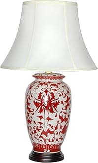 Oriental Furniture Classic Design Porcelain Lamp