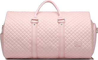 seyfocnia Convertible Carry on Garment Bag for Women, Garment Bags for Travel with Shoe Pouch 2 in 1 Hanging Suitcase Suit Bag for Women Travel Duffle Bag Garment Bag