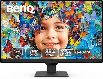 GW2790 Computer Monitor 27" FHD 1920x1080p | IPS | 100 hz | Eye-Care Tech | Low Blue Light | Anti-Glare | Adaptive Brightness | Tilt Screen | Built-in Speakers | DisplayPort | HDMI x2