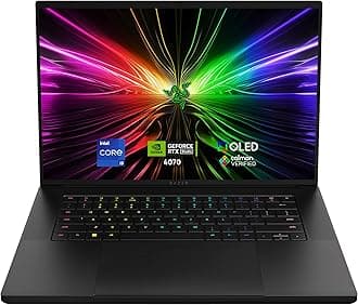Razer Blade 16 (2024) - 16 inch Gaming Laptop - NVIDIA GeForce RTX 4070 - Intel Core i9-14900HX - 16" OLED QHD+ 240Hz (16GB DDR5, 1TB SSD) UK Layout | Black