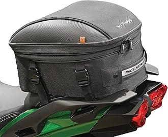 Nelson Rigg CL-1060-ST2 Black Commuter Tour Motorcycle Tail Bag