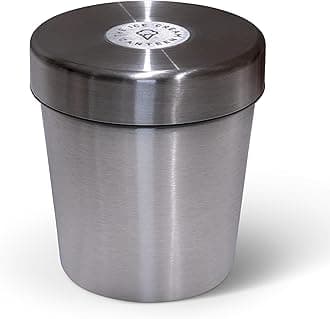 The Ice Cream Canteen Vacuum Insulated Ice Cream Pint Cooler Keeps Ice Cream Frozen for hours enjoy ice cream anywhere (Stainless Steel)