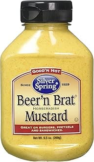 Silver Springs Mustard Beer & Brat, 9.48 Ounce (Pack of 2)