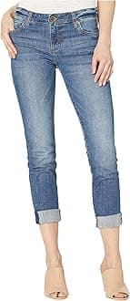 KUT from the Kloth™ Catherine Boyfriend Women’s Jeans – Blended Fabric – Mid Rise – Five Pocket Design