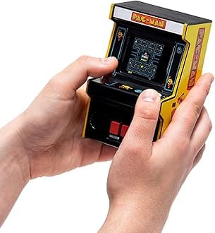 Arcade Classics - Retro Mini Arcade Game, Full Color Screen, Classic Handheld Electronic Game Console, 90s Toy, Great Gift for Kids 8+, Pac-Man