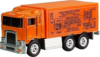 Pop Culture - The Beatles Highway Howler (Orange) Ride-On Toy Car, Mini Car, Ages 3 and up, Orange HVJ41