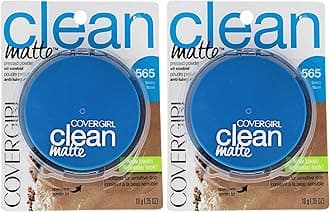 Clean Matte Pressed Powder Tawny 10 g (Packaging may vary) (Pack of 2)