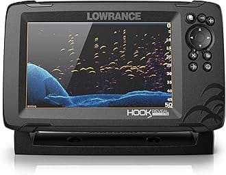 Lowrance HOOK Reveal 5", 7" and 9" Fish Finders with Transducers