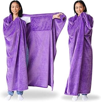 Super Blanky Wearable Blankets for Women, Adult Wearable Blanket Men, Valentine's Day Gifts for Her, Wife Birthday Gift Ideas