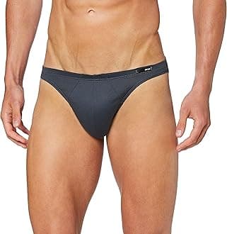 Men Comfort Micro Briefs Mens Briefs Underwear Slip Premium Cotton - Navy