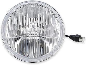 Holley RetroBright 7” Round LED Headlights for Classic Cars Cool White 5,700K Color