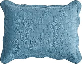 CHIXIN Microfiber King Pillow Shams Set of 2 - Decorative Pillow Covers - Lagoon - Size (20" x 36")