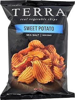 Terra Crinkle Sweet Sea Salt Chips - 170 gm