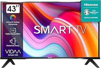 Hisense 43A4K Smart TV, black