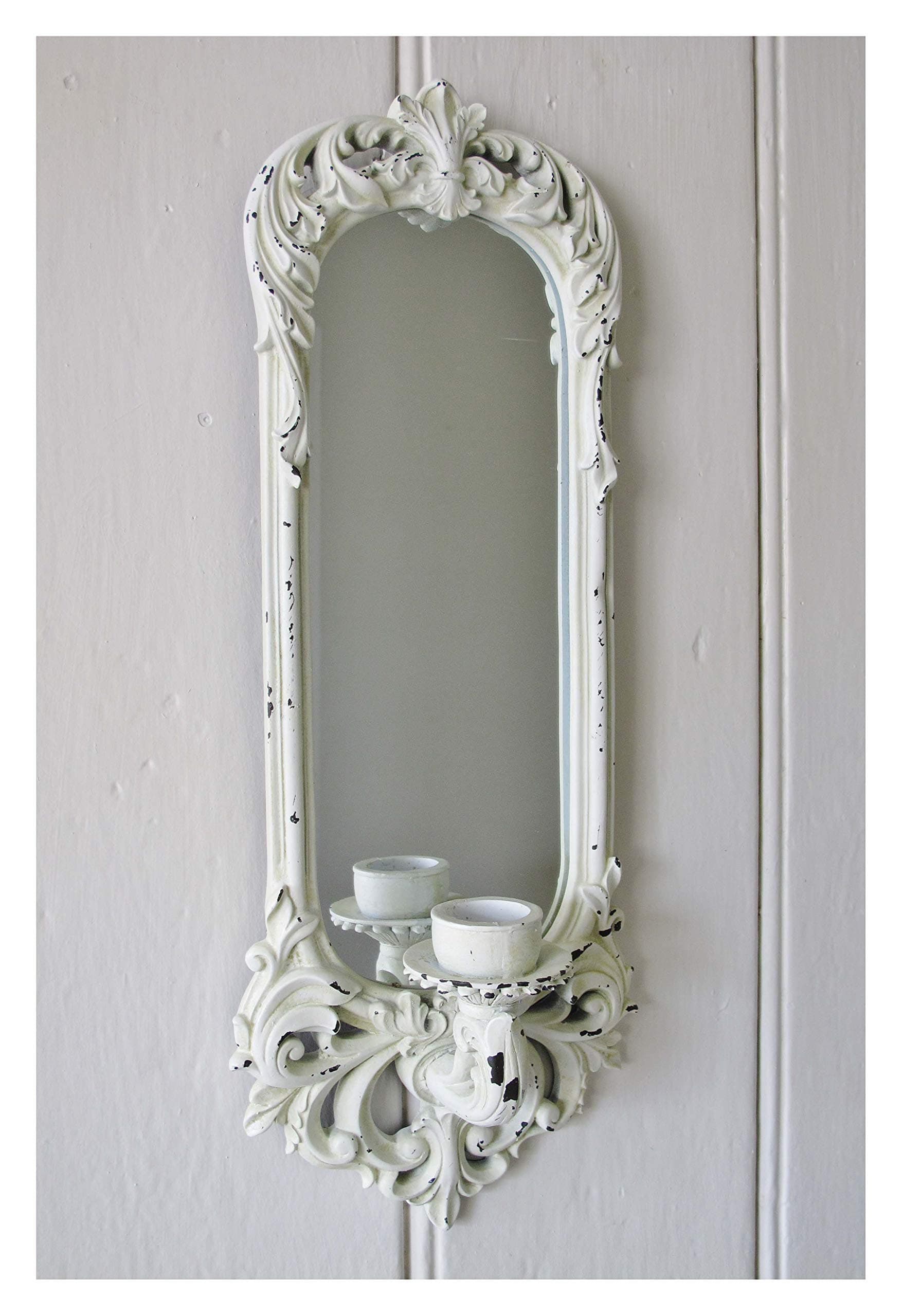 Mirrored Candle Wall Sconce