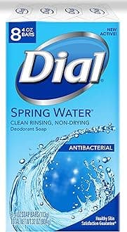 Complete Antibacterial Bar Soap, Spring Water, 4 Ounce (Pack of 8)