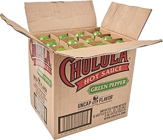 Cholula Green Pepper Hot Sauce, 5 fl oz (Pack of 12)