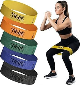 Fabric Resistance Bands for Working Out - Exercise Bands Resistance Bands Set - Workout Bands Resistance Bands for Legs - Leg Bands Resistance Fitness Bands