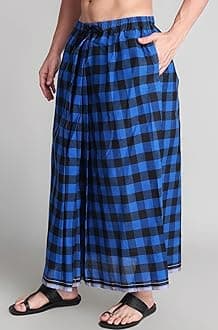 Elastic Premium Cotton Lungis Pack Of 1