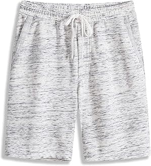 Men’s Casual Cotton Knit Short Drawstring Elastic Jogger Gym Shorts