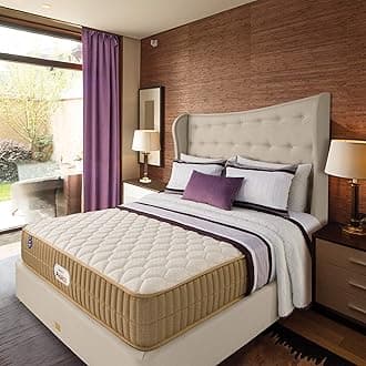 Springfit Back Orthopedic Mattress with Reactive & HR Foam | 6 Inches Queen Size (78x66x6) | Firm | CertiPUR-US & Certiguard Technology