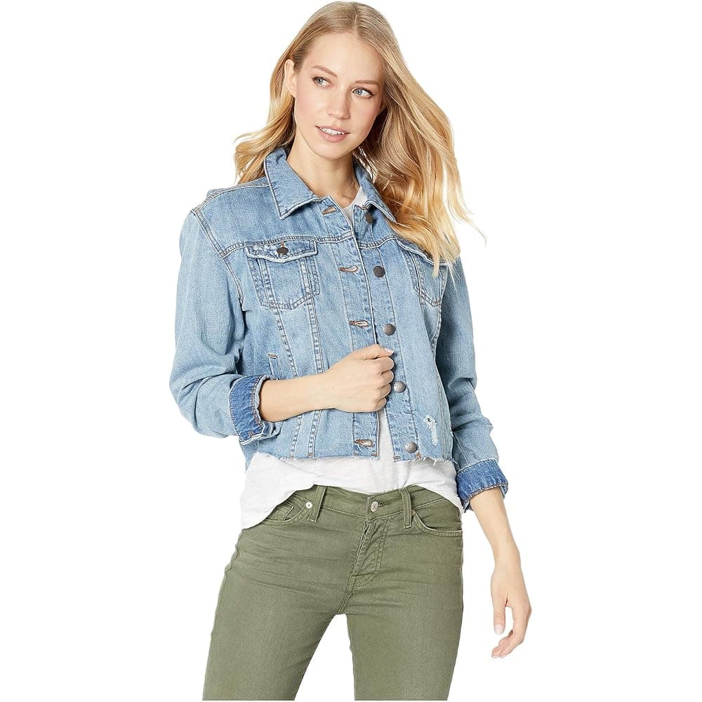 Miley Cropped Boyfriend Jacket