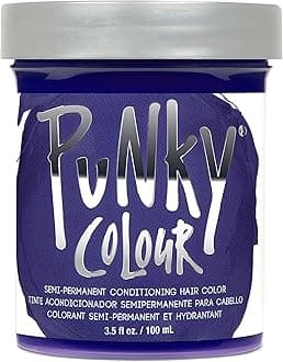 Violet Semi Permanent Conditioning Hair Color, Vegan, PPD and Paraben Free, lasts up to 25 washes, 3.5oz