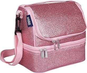 Wildkin52902 Lunch Bag, One Size, Pink Glitter