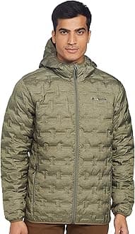 ColumbiaMen's Delta Ridge Down Hooded Jacket Hooded Puffer Down Jacket (pack of 1)